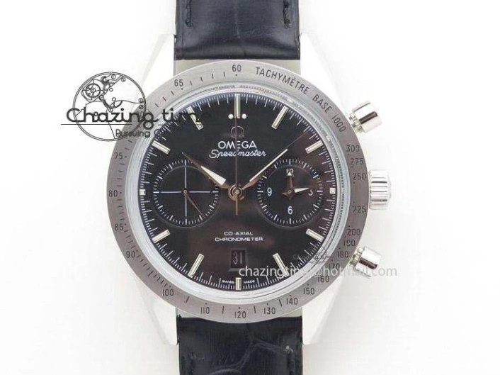 0314 Seamaster Diver 300M ZF 1:1 Best Edition Black Ceramic Black Dial on Black Rubber Strap A EasyMatch 7821